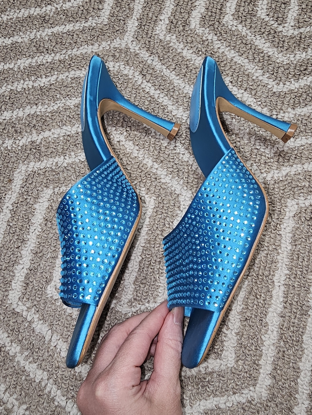 H&M Rhinestone-embellished mules - Picture 4 of 7